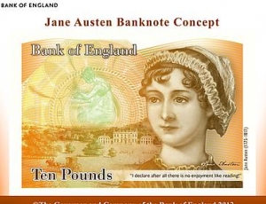Isabel Bishop drawing on English banknote