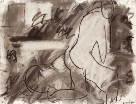 Kneeling Nude Figure, 1979
