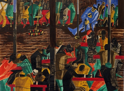 Jacob Lawrence & Gwen Knight: Intersections