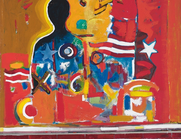 Romare Bearden and David Driskell in "Soul of a Nation: Art in the Age of Black Power"